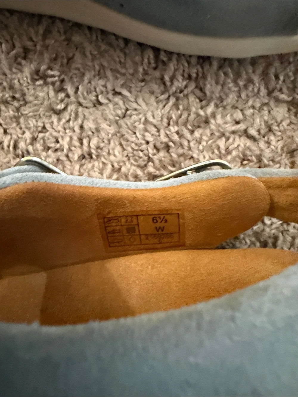 SAS Sky Blue Women’s Sandals - Size 6.5W